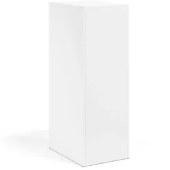 Archivador de oficina strong 4 cajones, cierre centralizado, blanco