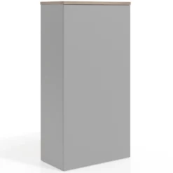 Armario de oficina Basic, medida 155x80cm con puerta