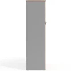 Armario de oficina Basic, medida 155x80cm con puerta