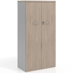 Armario de oficina Basic, medida 155x80cm con puerta