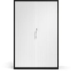 Armario de persiana Strong 185x120cm, estructura negro