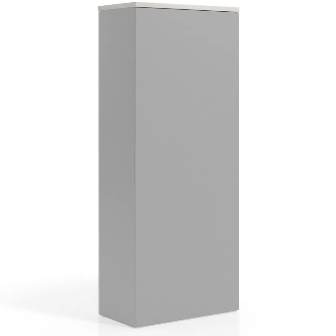 Armario de oficina Basic con puerta alta, medida 193x80