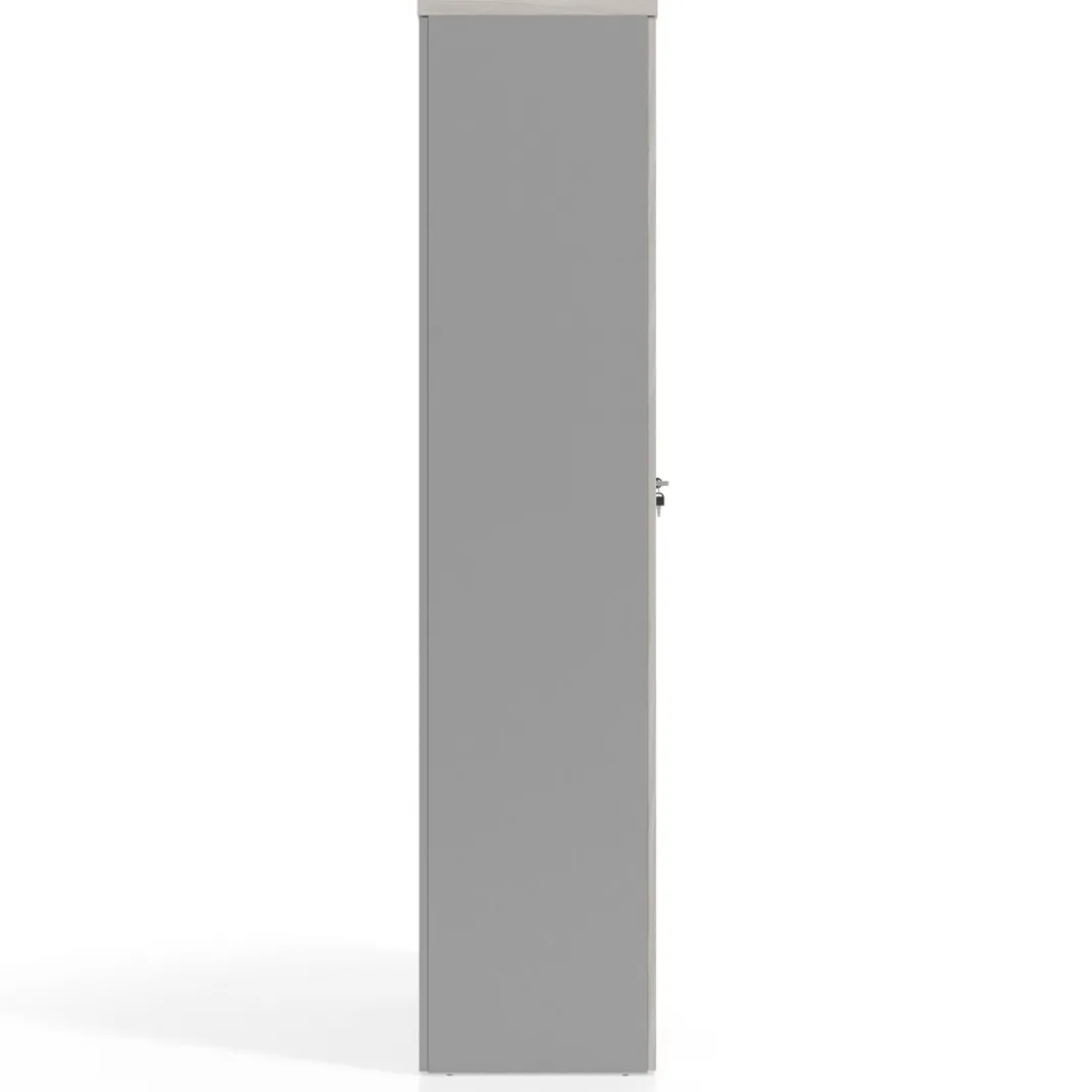 Armario de oficina Basic con puerta alta, medida 193x80