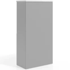 Armario de oficina Basic, medida 155x80cm con puerta baja
