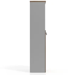 Armario de oficina Colors con puerta mediana, medida 193x50