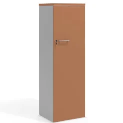 Armario de oficina Colors con puerta alta, medida 155x50