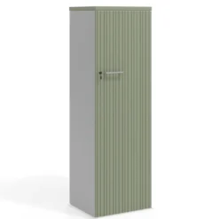 Armario de oficina Colors con puerta alta, medida 155x50