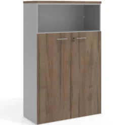 Armario de oficina Colors con puerta mediana, medida 155x100