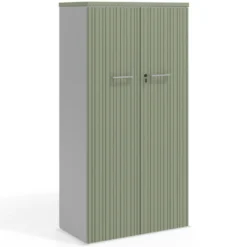Armario de oficina Colors con puerta alta, medida 155x80