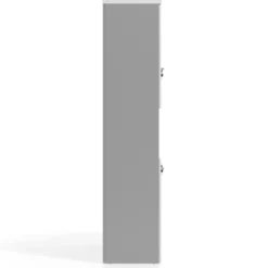 Armario de oficina Colors con doble puerta mediana, medida 193x80