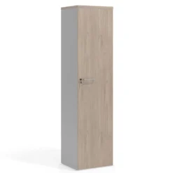 Armario de oficina Colors con puerta alta, medida 193x50