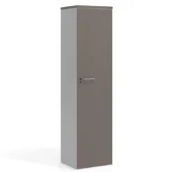 Armario de oficina Colors con puerta alta, medida 193x50
