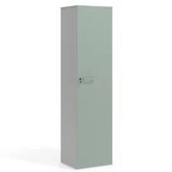 Armario de oficina Colors con puerta alta, medida 193x50