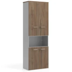 Armario de oficina Colors con doble puerta, medida 236x80