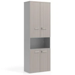 Armario de oficina Colors con doble puerta, medida 236x80