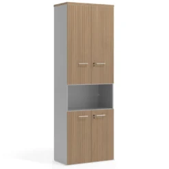 Armario de oficina Colors con doble puerta, medida 236x80