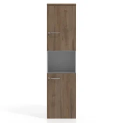 Armario de oficina Colors con doble puerta mediana, medida 193x50