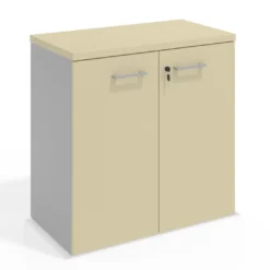 Armario de oficina Colors, medida 78x80 con puertas