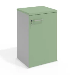 Armario de oficina Colors, medida 78x50 con puertas