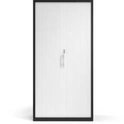 Armario de persiana Strong 185x92cm, estructura negro