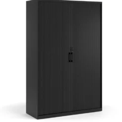 Armario de persiana Strong 109x92cm, estructura blanca
