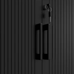 Armario de persiana Strong 185x92cm, estructura aluminio