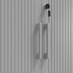 Armario de persiana Strong 185x92cm, estructura aluminio