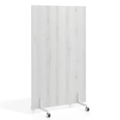 Biombo separador pared móvil Hover en melamina, posición vertical, ancho 80cm