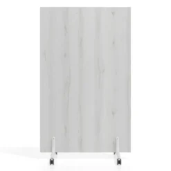 Biombo separador pared móvil Hover en melamina, posición vertical, ancho 80cm