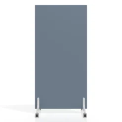 Biombo separador pared móvil Hover en melamina, posición vertical, ancho 80cm