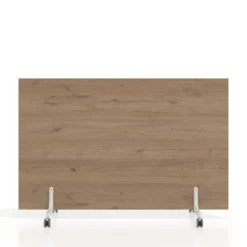 Biombo separador pared móvil Hover en melamina, posición horizontal, alto 100cm