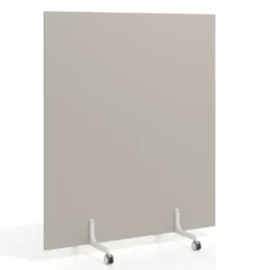 Biombo separador pared móvil Hover en melamina, posición vertical, ancho 80cm