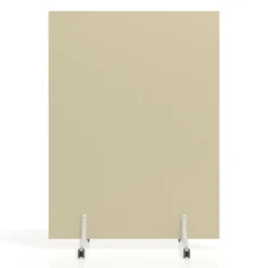 Biombo separador pared móvil Hover en melamina, posición vertical, ancho 80cm