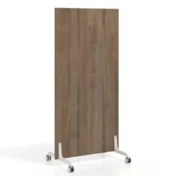 Biombo separador pared móvil Hover en melamina, posición vertical, ancho 80cm