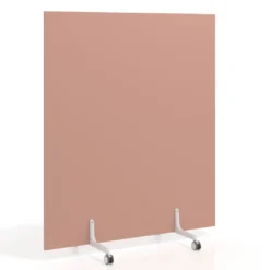 Biombo separador pared móvil Hover en melamina, posición horizontal, alto 120cm