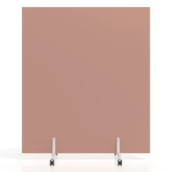 Biombo separador pared móvil Hover en melamina, posición horizontal, alto 120cm