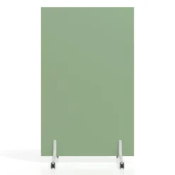 Biombo separador pared móvil Hover en melamina, posición vertical, ancho 100cm