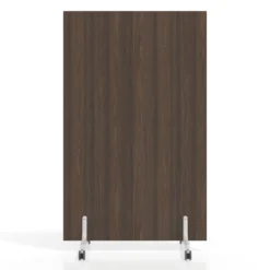 Biombo separador pared móvil Hover en melamina, posición horizontal, alto 100cm