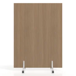 Biombo separador pared móvil Hover en melamina, posición vertical, ancho 100cm