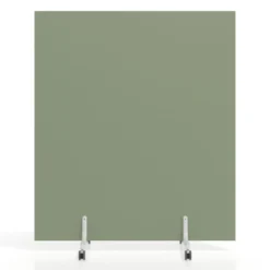 Biombo separador pared móvil Hover en melamina, posición vertical, ancho 80cm
