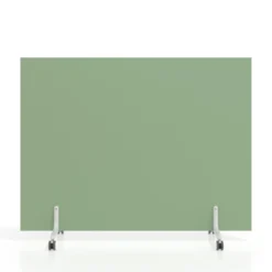 Biombo separador pared móvil Hover en melamina, posición horizontal, alto 120cm