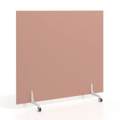 Biombo separador pared móvil Hover en melamina, posición horizontal, alto 140cm