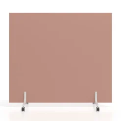 Biombo separador pared móvil Hover en melamina, posición horizontal, alto 140cm