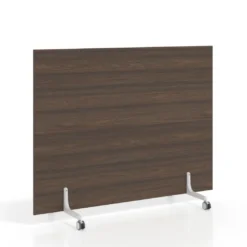 Biombo separador pared móvil Hover en melamina, posición vertical, ancho 140cm