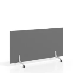 Biombo separador pared móvil Hover en melamina, posición horizontal, alto 120cm