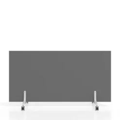 Biombo separador pared móvil Hover en melamina, posición horizontal, alto 120cm