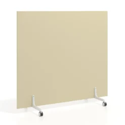 Biombo separador pared móvil Hover en melamina, posición horizontal, alto 140cm