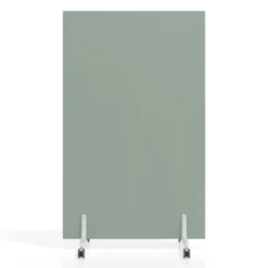 Biombo separador pared móvil Hover en melamina, posición horizontal, alto 100cm