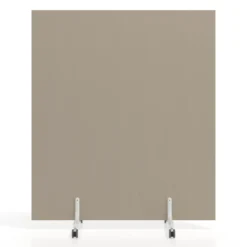 Biombo separador pared móvil Hover en melamina, posición vertical, ancho 80cm