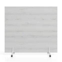 Biombo separador pared móvil Hover en melamina, posición horizontal, alto 140cm